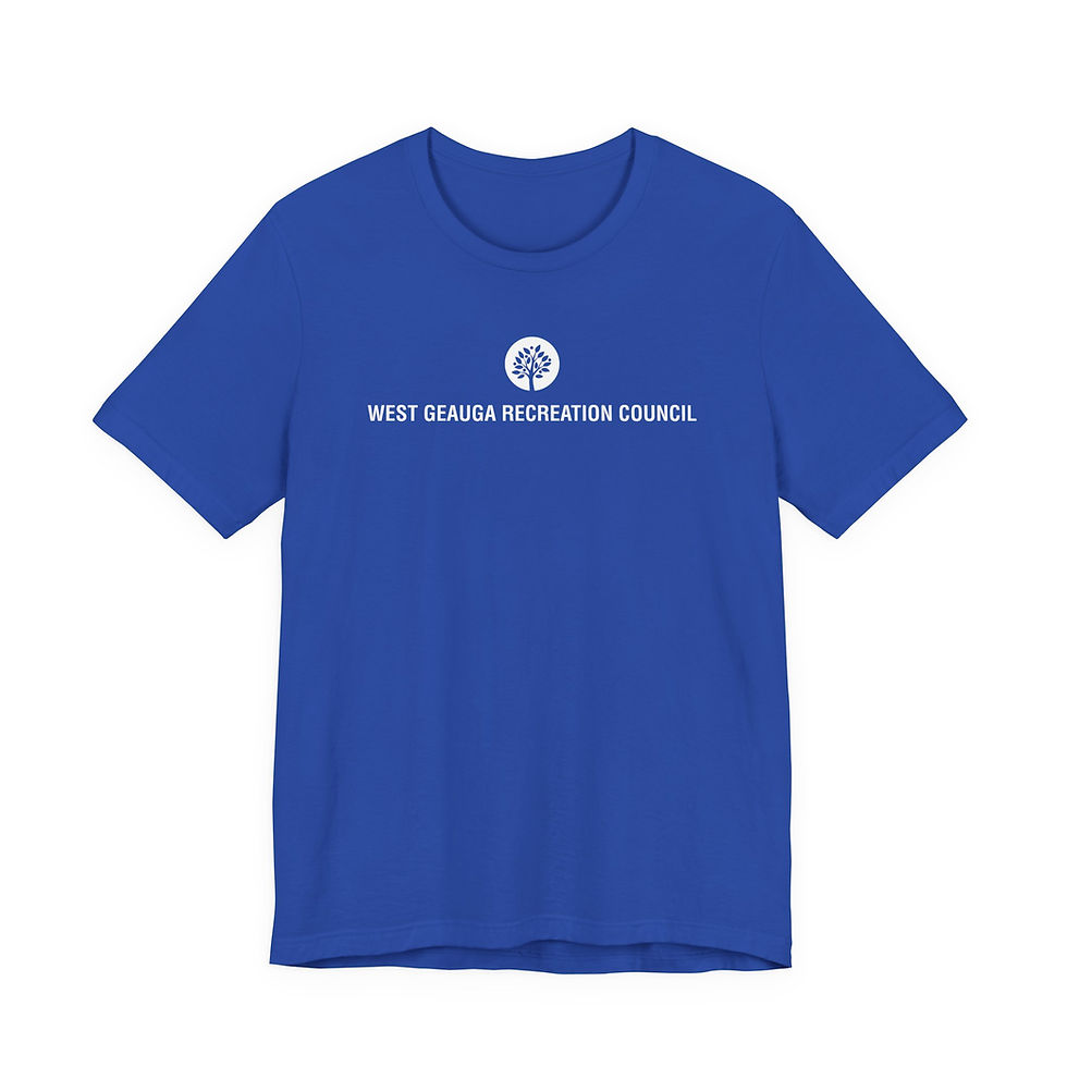 Thumbnail: WestGeaugaRecreationCouncil - Unisex Jersey Short Sleeve Tee
