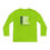 Thumbnail: Basketball Stacked Youth Long Sleeve Moisture Wicking Tee