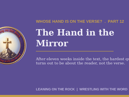 The Hand in the Mirror
