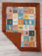 couverture broderie prénom bébé