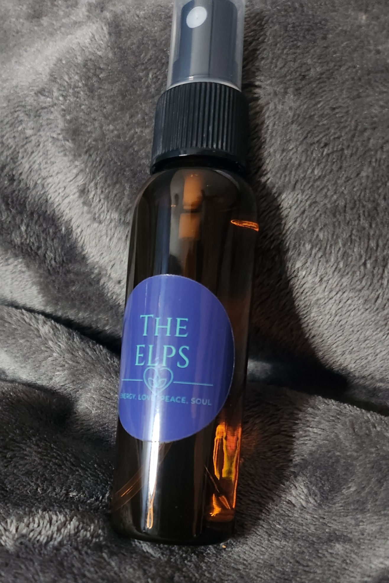 Energy Cleansing Spray with Essential Oil and Crystals