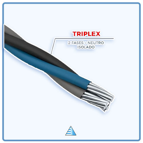 CABO DE ALUMÍNIO TRIPLEX