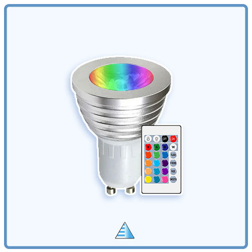 DICRÓICA RGB 3W GU10