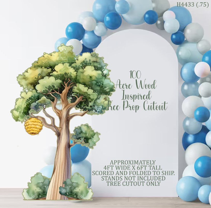 H4433 WINNIE THE POOH INSPIRED TREE 6FT TALL