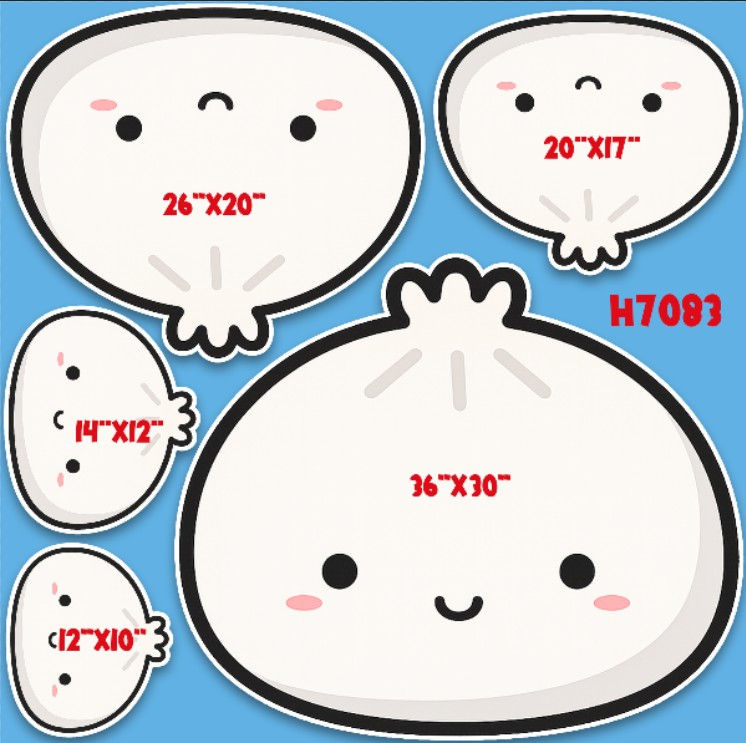 H7083 DUMPLINGS CUT OUTS