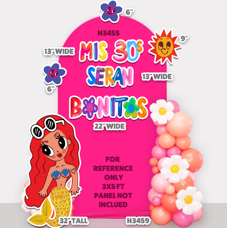 H3459 KAROL G MIS 30 SERAN BONITOS SET