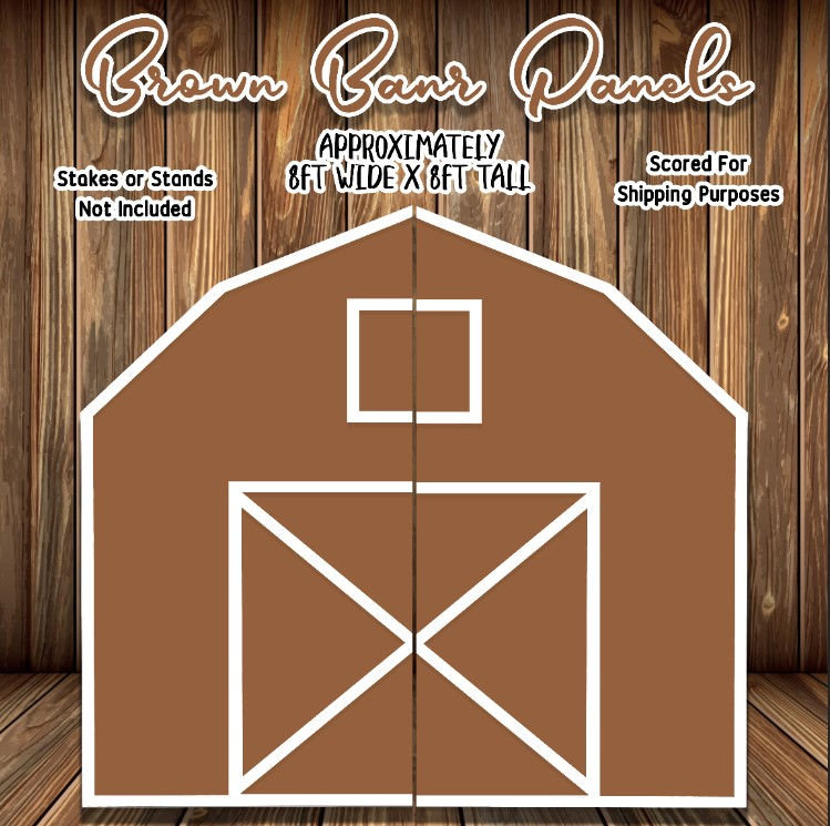 H2225-2 BROWN LARGE BARN