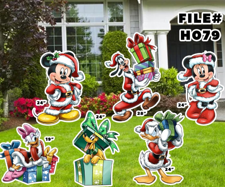 CHRISTMAS MICKEY AND FRIENDS (QS3 H079)