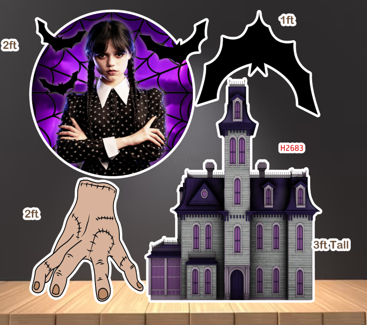 H2683 WEDNESDAY ADAMS SET