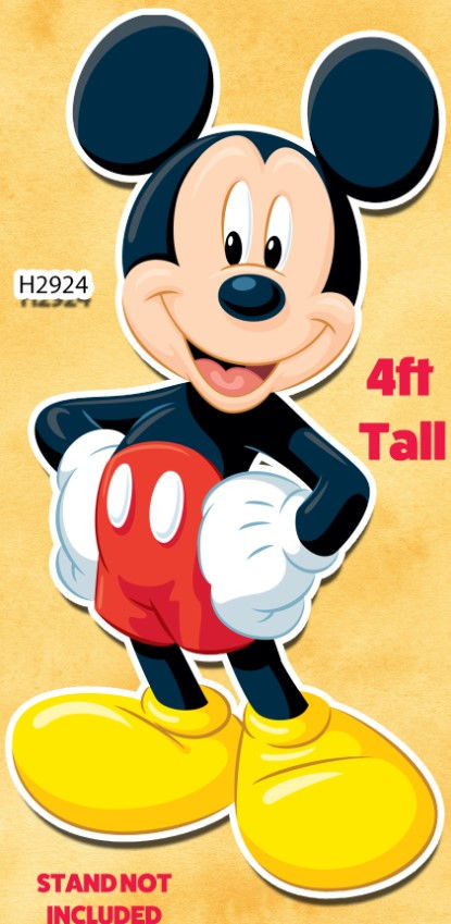 H2924 MICKEY MOUSE 4FT TALL