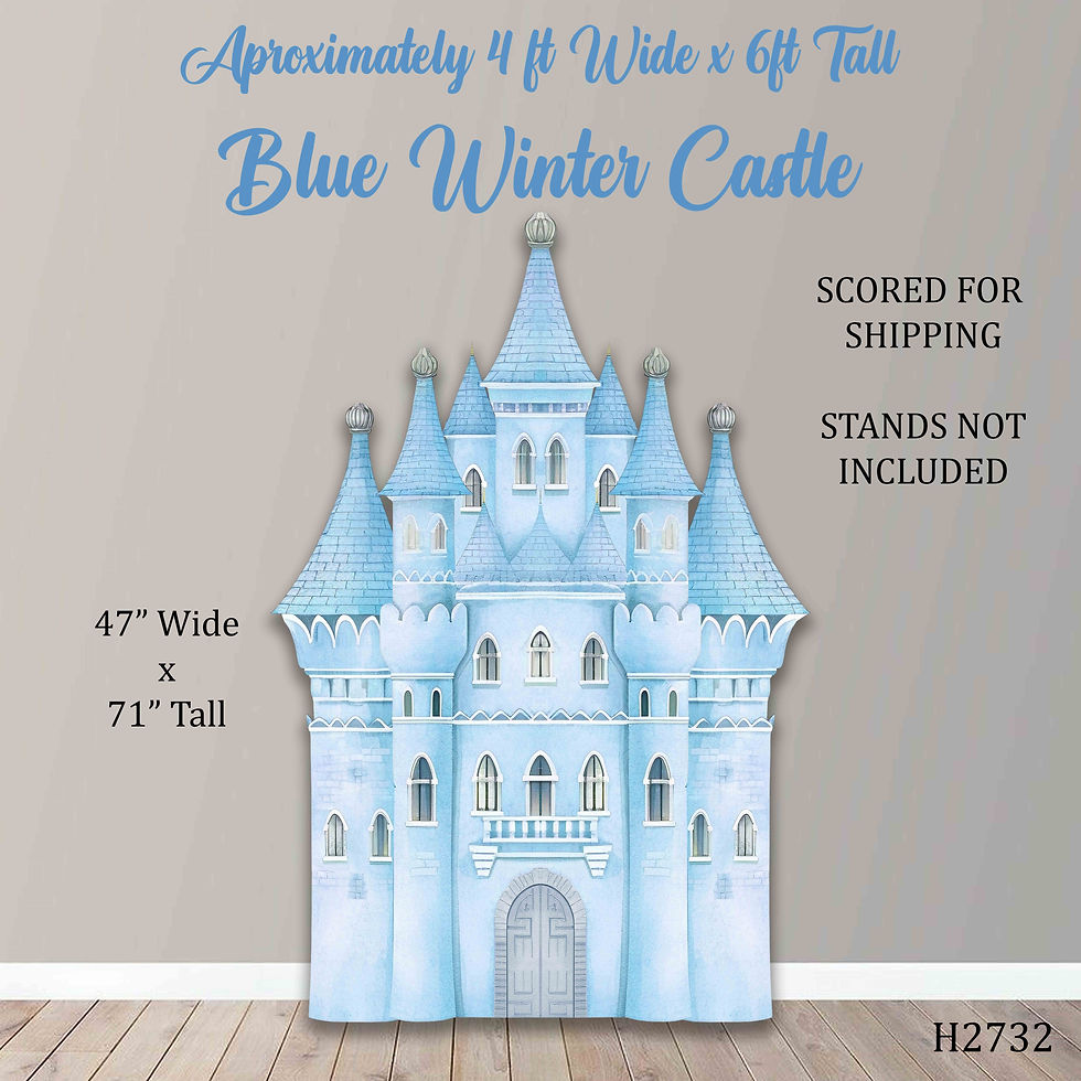 H2732 6FT WINTER CASTLE