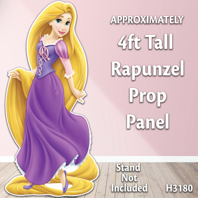 H3180 4ft PRINCESS RAPUNZEL TANGLED PROP PANEL