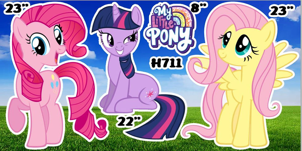 H103 MY LITTLE PONY PROP PANELS