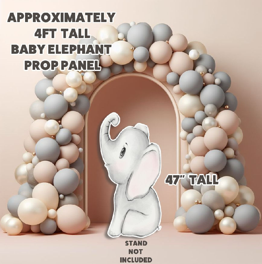 H3006 BABY ELEPHANT PROP PANEL