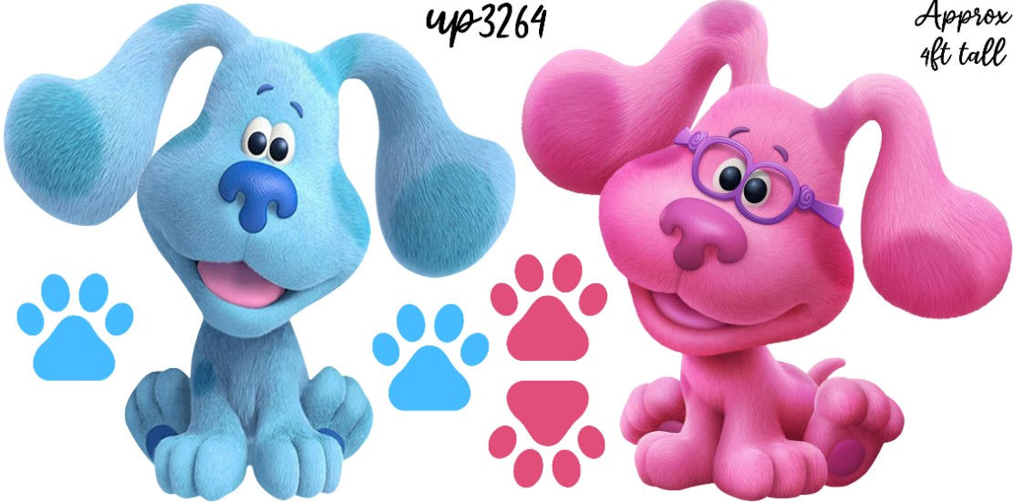 UP3264  4FT BLUES CLUES PROP PANELS