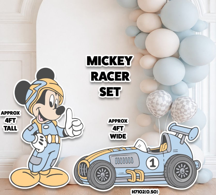 H7102 MICKEY MOUSE RACER SET