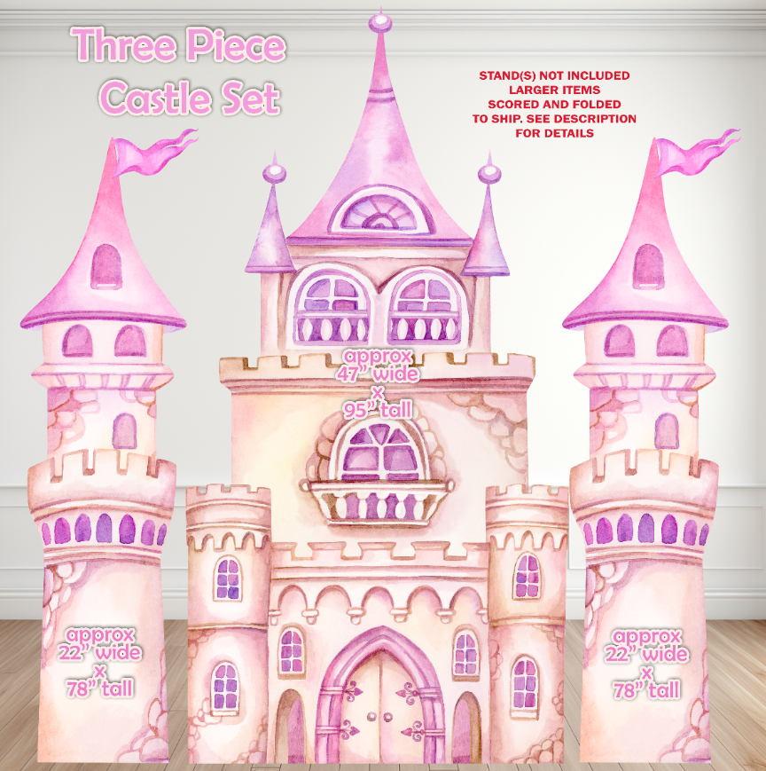 H6976 THREE PIECE CASTLE PROP SET