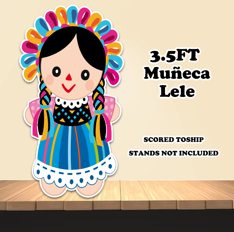 H3075 Muñeca Lele Prop Panel Cut OUt