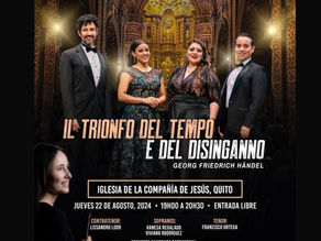 El Ciclo de Conciertos en la Iglesia de la Compañía de Jesús, Fest & Arts y Vox Nouveau presentan el oratorio
