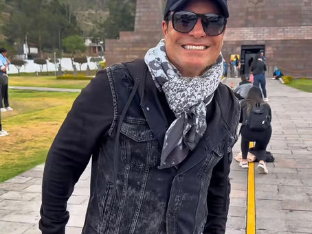 Chayanne ya está en Ecuador y desata la emoción de sus fan.
