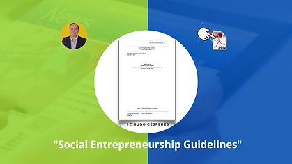 "Lineamientos al Emprendimiento Social"