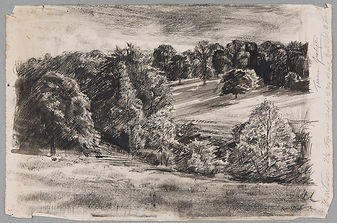 17_Landscape_1926_Graphite, ink line and