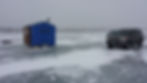 Ice fishing Lake Champlain yellow perch