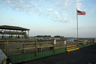 OR-Dock pavilion at end of main road