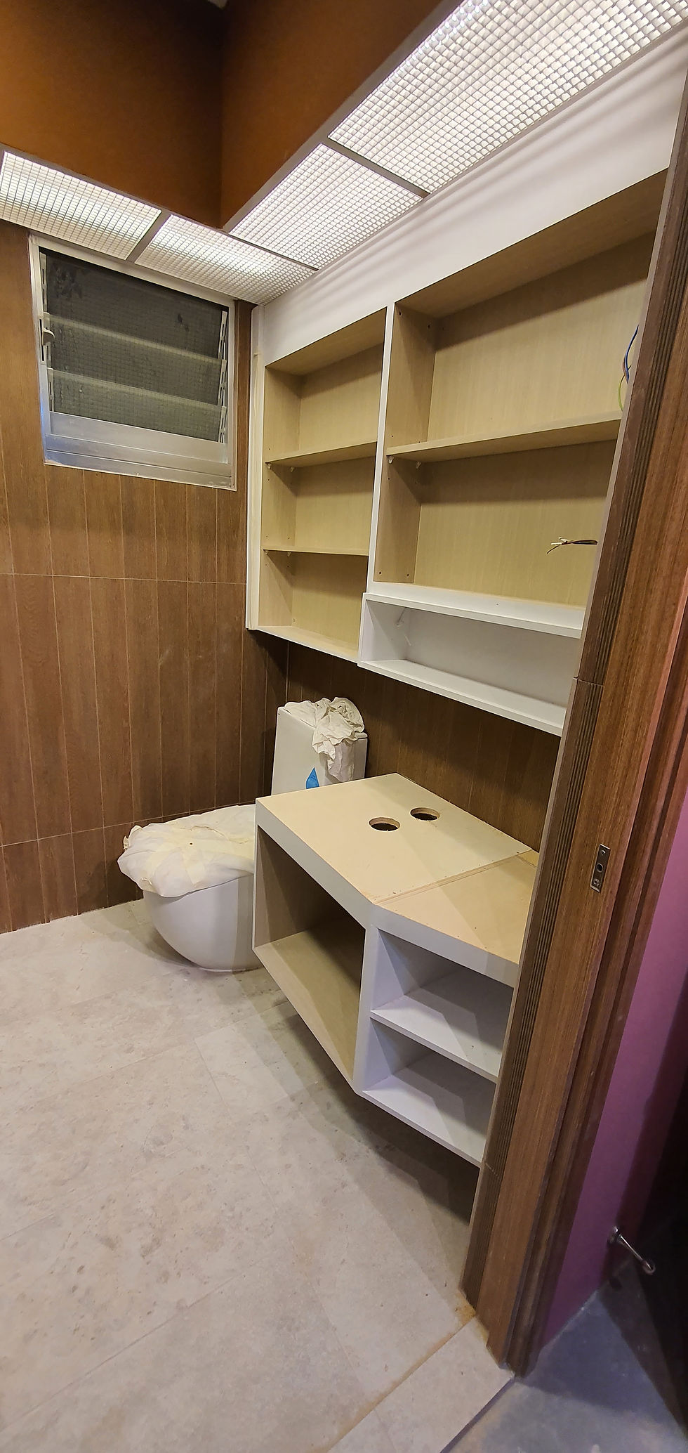 Thumbnail: Carpentry - Customized Toilet Vanity Cabinet (Min.5FT)