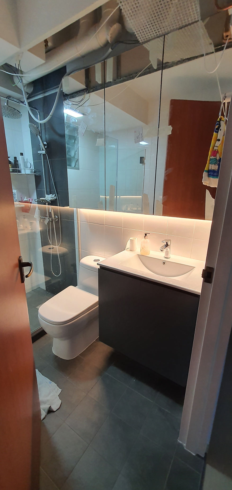 Thumbnail: Carpentry - Customized Toilet Vanity Cabinet (Min.5FT)
