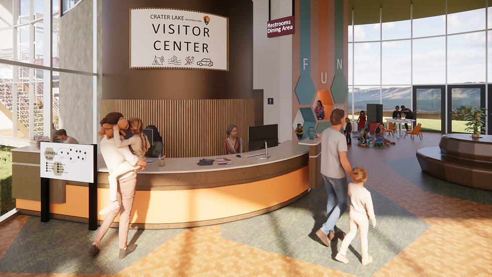 Visitor Center Welcome Desk