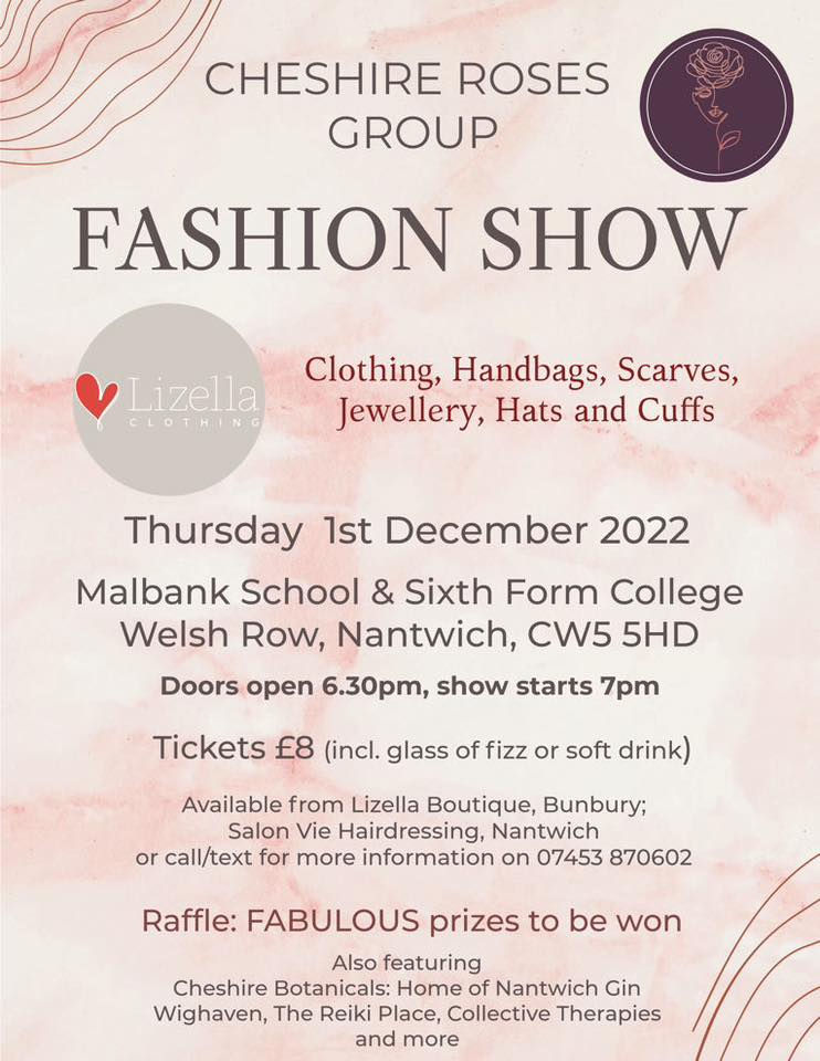 Cheshire Roses Group Fashion Show