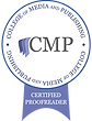 Proofreader charter mark from the College of Media and Publishing