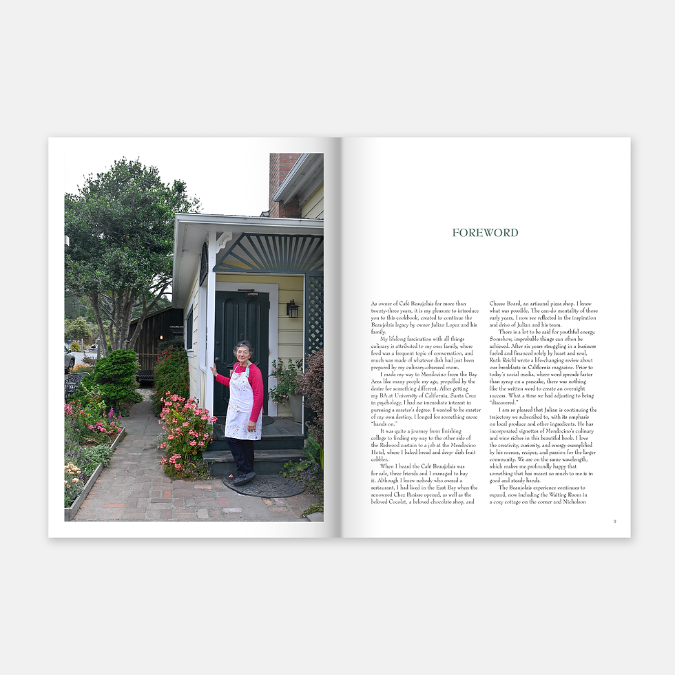 Thumbnail: Cafe Beaujolais Cookbook