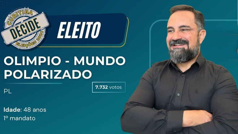 Fundador do Canal Mundo Polarizado é eleito vereador de Curitiba