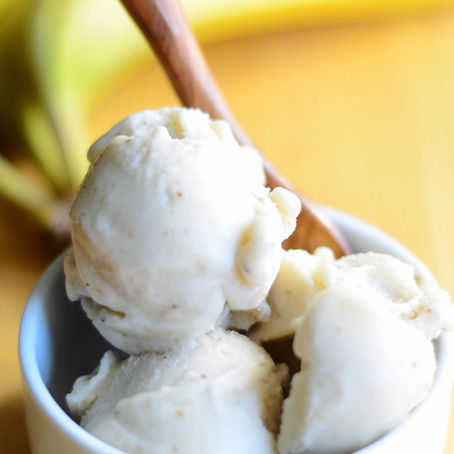 How to Make Creamy Banana Ice Cream