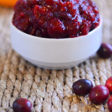 Cranberry Sauce (Refined Sugar-Free, GAPS)