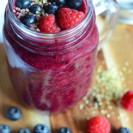 Protein and Antioxidant-Rich Smoothie