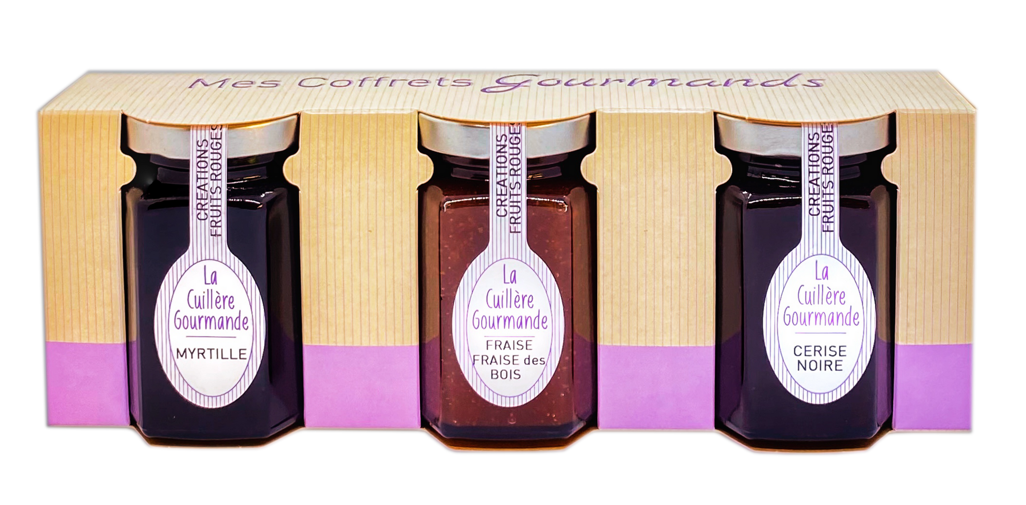 Coffret Nuance de Rouges 3x130gr