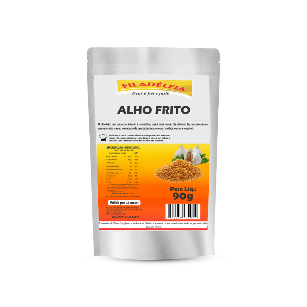 Alho Frito 90g (20x90g)