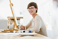 Beautiful Young Artist