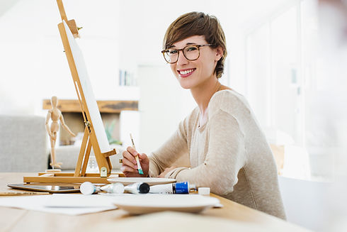 Beautiful Young Artist