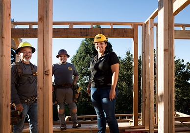 MN Builders on residential construction jobsite.