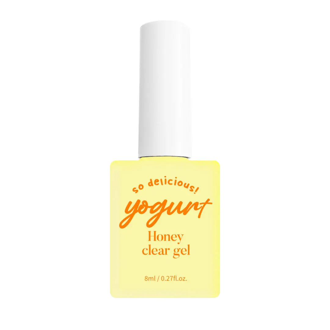 Yogurt Gel Polish - Honey Clear Top Gel