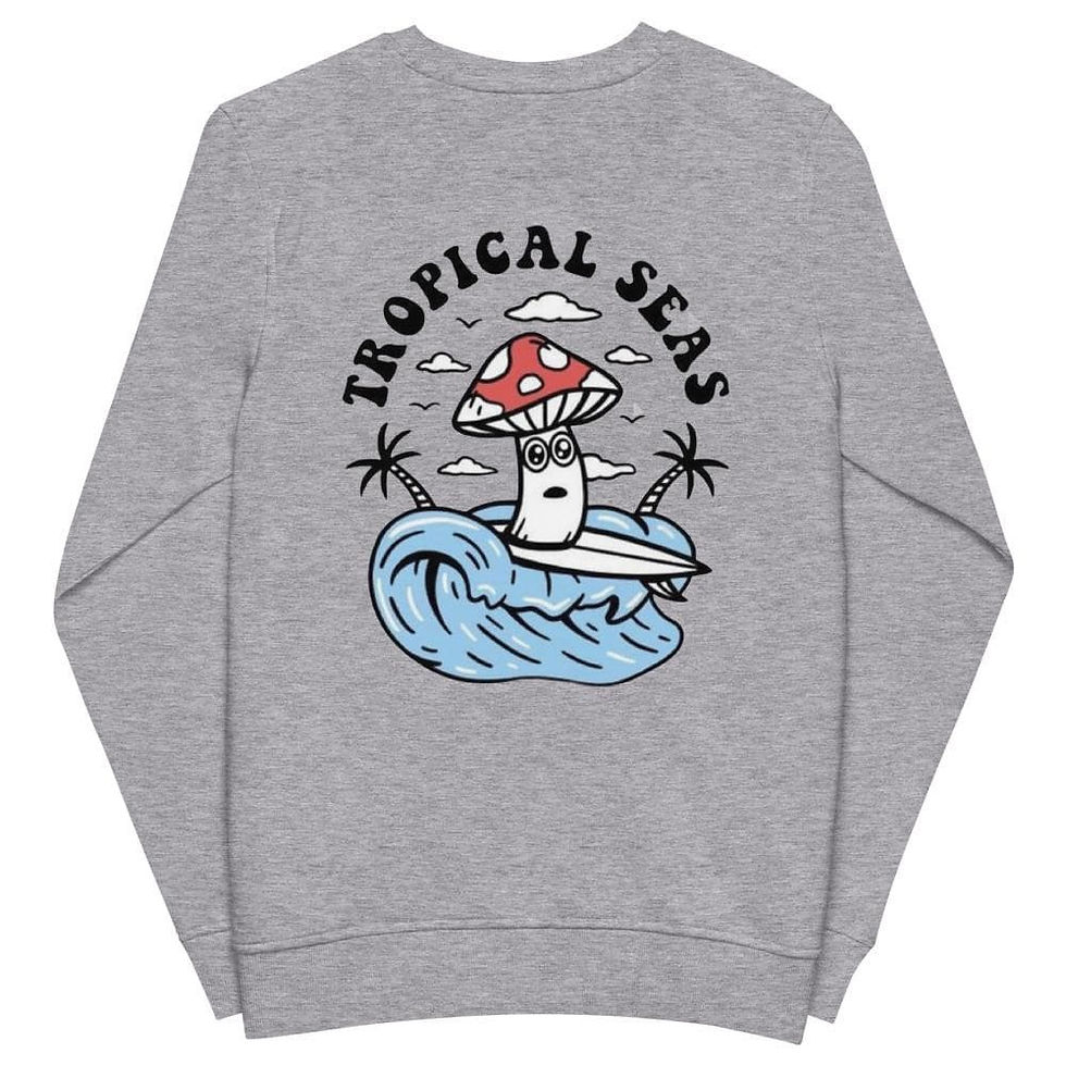 Thumbnail: Trippy Dippy Organic Sweatshirt