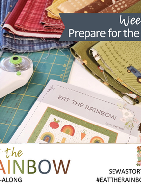 Eat The Rainbow QAL: Week 1