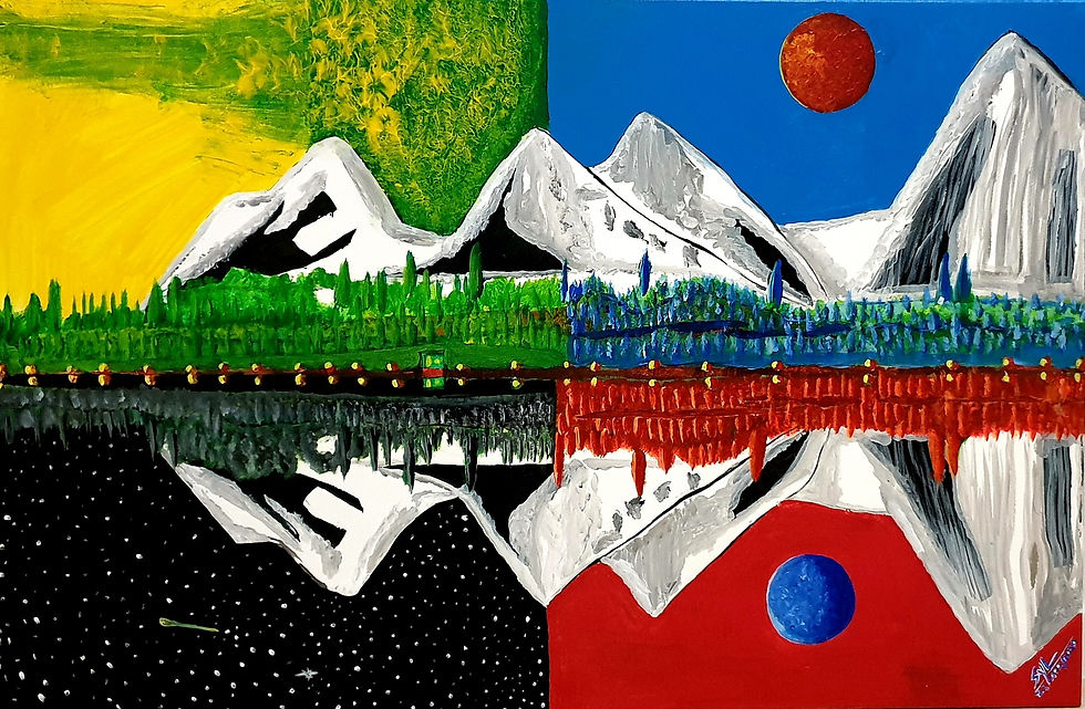 Percieved emotions 30inch x 40 inch 23 a