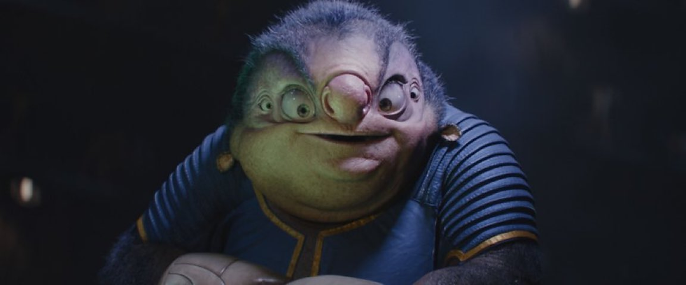 Jumba voiced by Zach Galifianakis in Disney’s live-action LILO & STITCH. Photo courtesy of Disney. © 2025 Disney Enterprises Inc. All Rights Reserved.