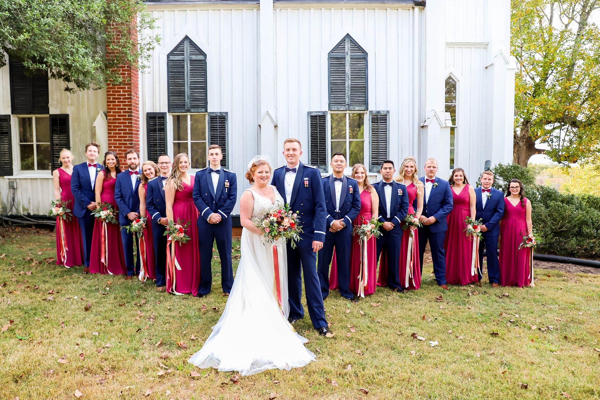 Proud Military Wedding