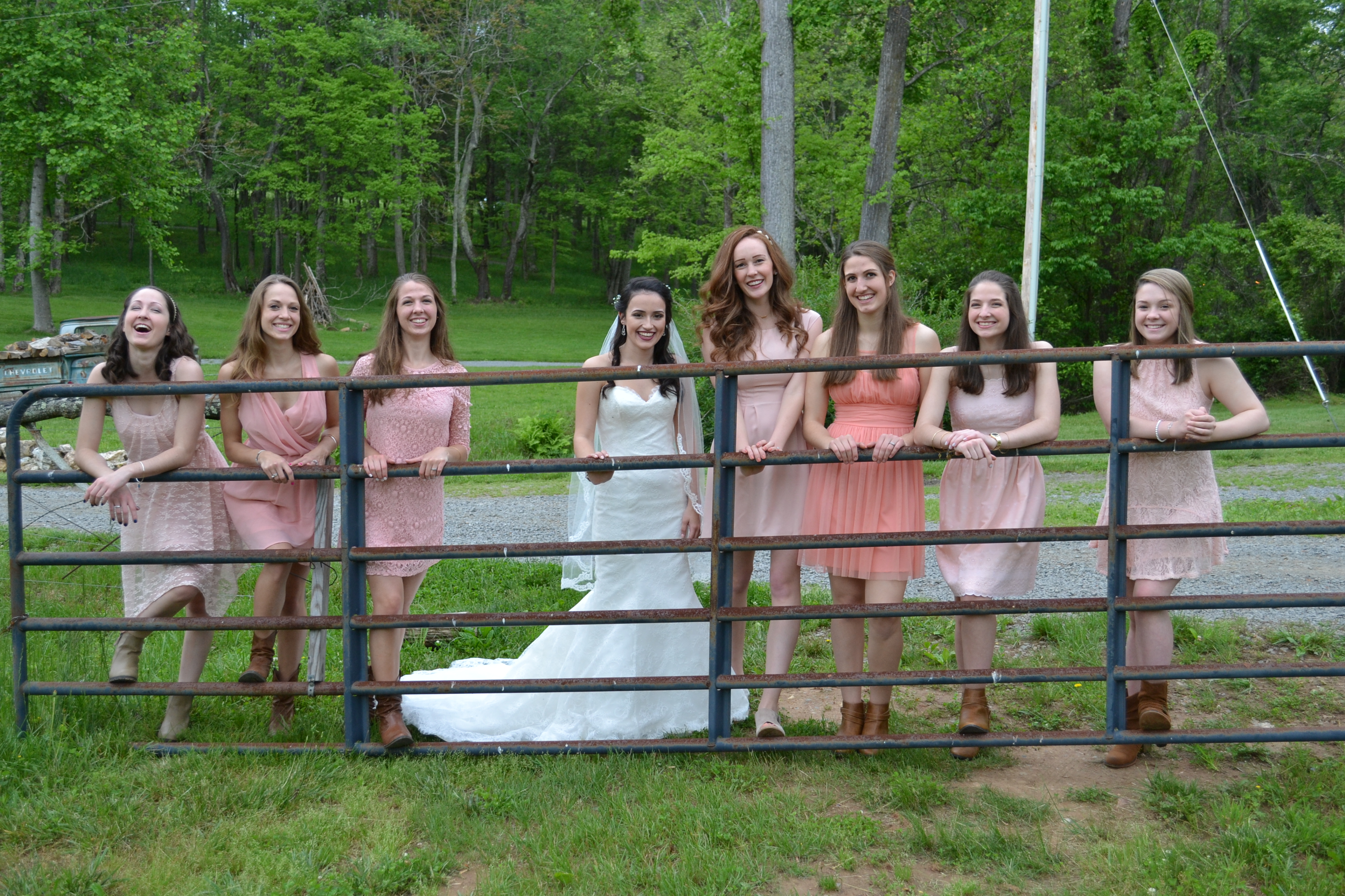 Bride & Her Maids
